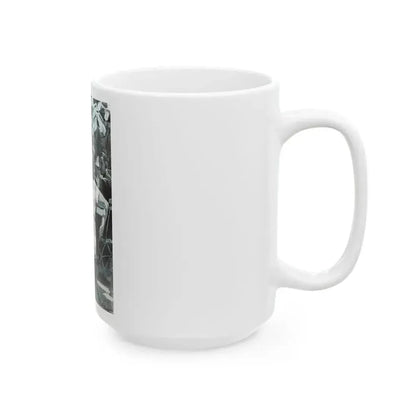 Flower of France, Redbook, October 1936 - White Coffee Mug - Go Mug Yourself