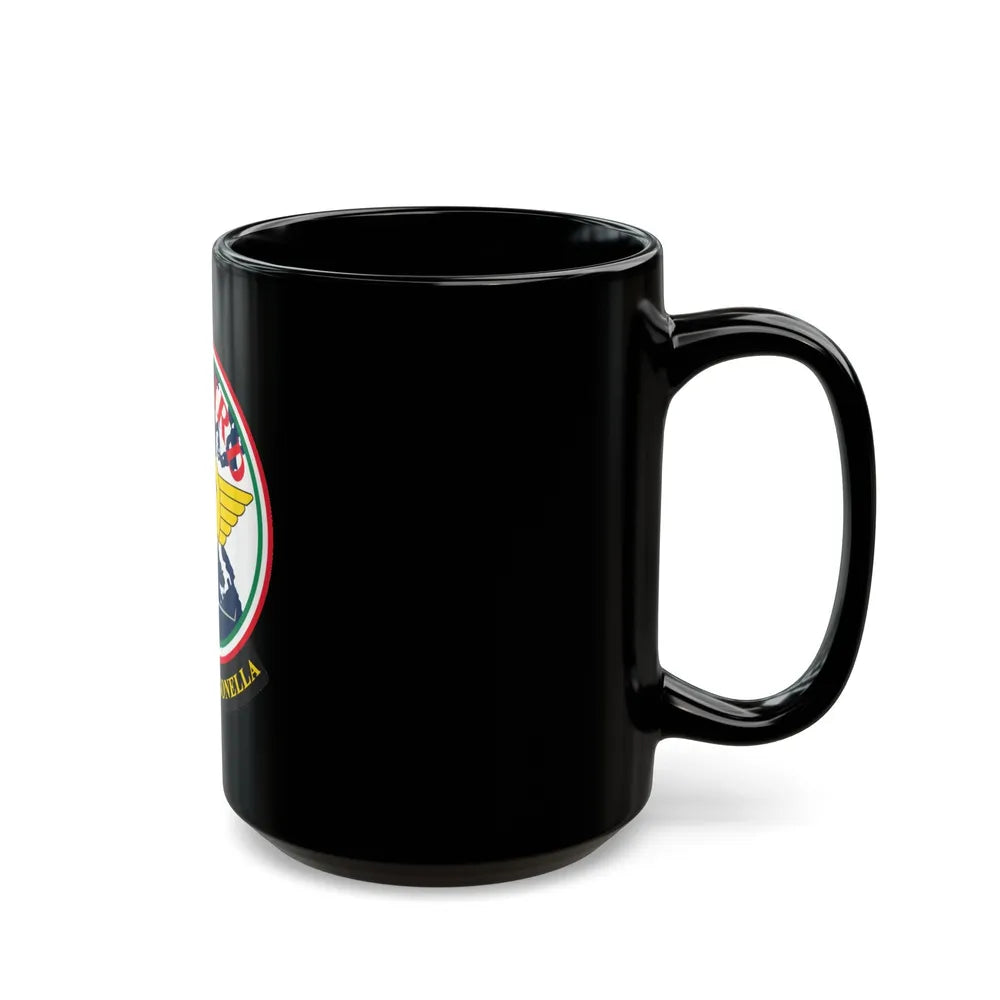 FLSW ETD Sigonella Catbird Fleet Logistics Support Wing Executive Transport Detachment (U.S. Navy) Black Coffee Mug-Go Mug Yourself