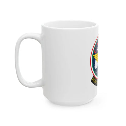 FLSW ETD Sigonella Catbird Fleet Logistics Support Wing Executive Transport Detachment (U.S. Navy) White Coffee Mug-Go Mug Yourself