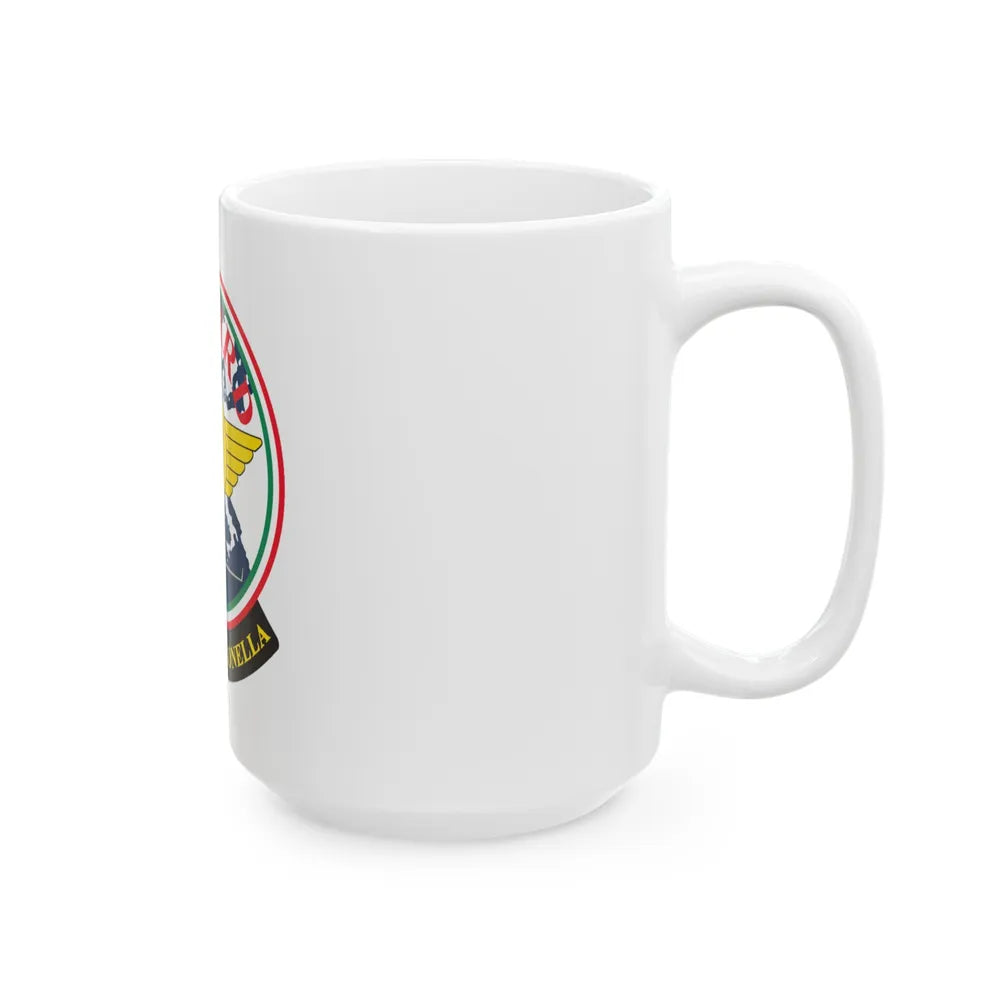 FLSW ETD Sigonella Catbird Fleet Logistics Support Wing Executive Transport Detachment (U.S. Navy) White Coffee Mug-Go Mug Yourself