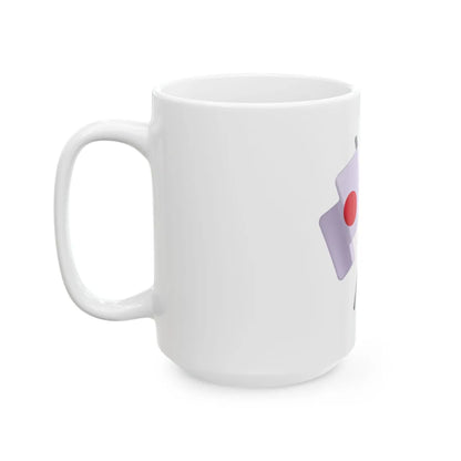 Fluent Emoji Color 1f38c (Japan) White Coffee Mug - Go Mug Yourself