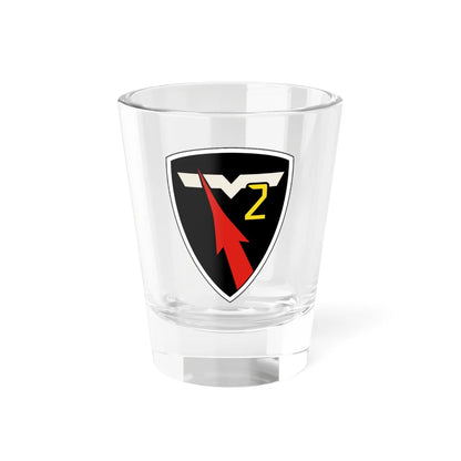 Flugkörpergeschwader 2 (Germany) (Coat of Arms) Shot Glass 1.5oz 1.5oz - Go Mug Yourself