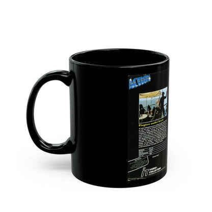 FLUGTEN UNDER HAVET (VHS COVER) - Black Coffee Mug-Go Mug Yourself