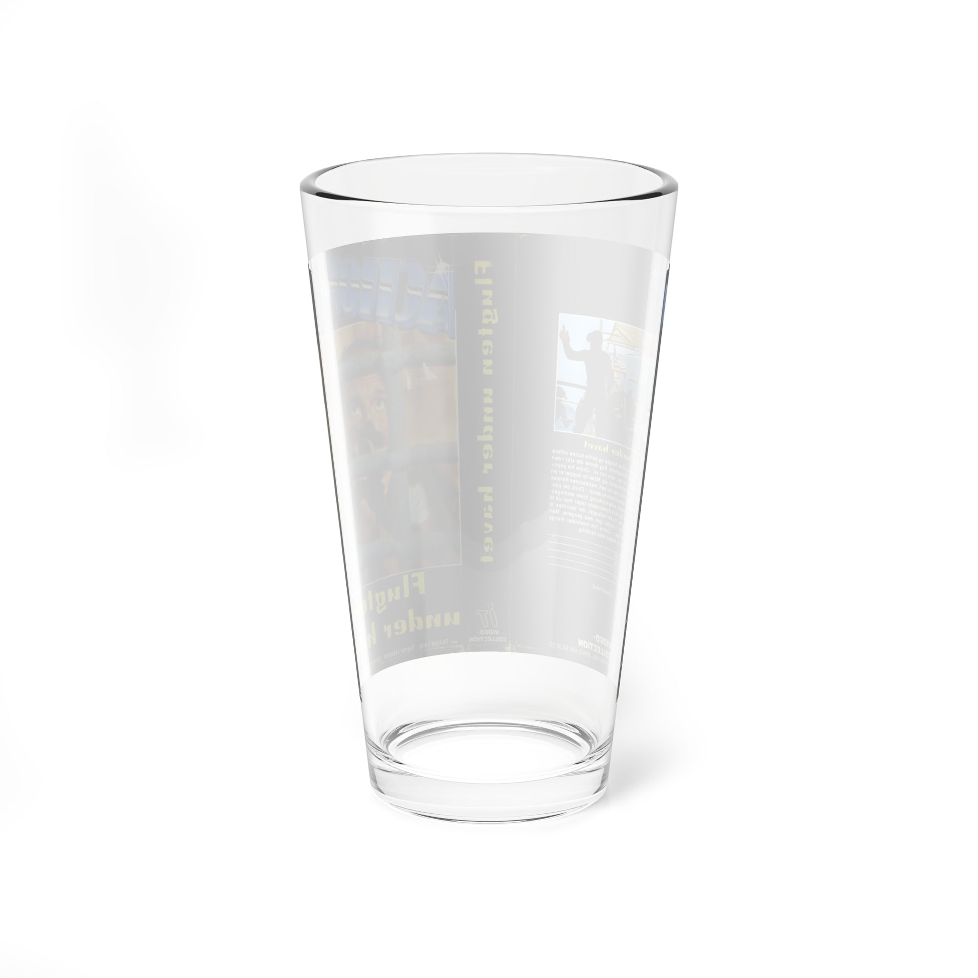 FLUGTEN UNDER HAVET (VHS COVER) Pint Glass 16oz-Go Mug Yourself