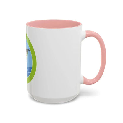 Fly Fishing (Boy Scout Merit Badge) Accent Coffee Mug - Go Mug Yourself