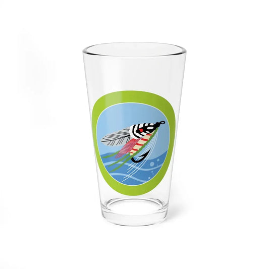 Fly Fishing (Boy Scout Merit Badge) Pint Glass 16oz 16oz - Go Mug Yourself