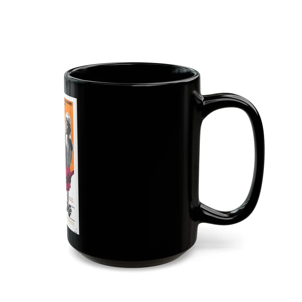 FLY ME 1973 Movie Poster - Black Coffee Mug-Go Mug Yourself