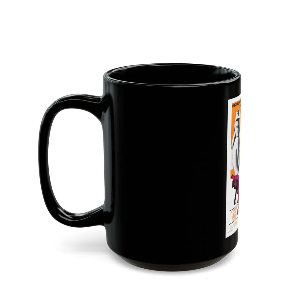 FLY ME 1973 Movie Poster - Black Coffee Mug-Go Mug Yourself