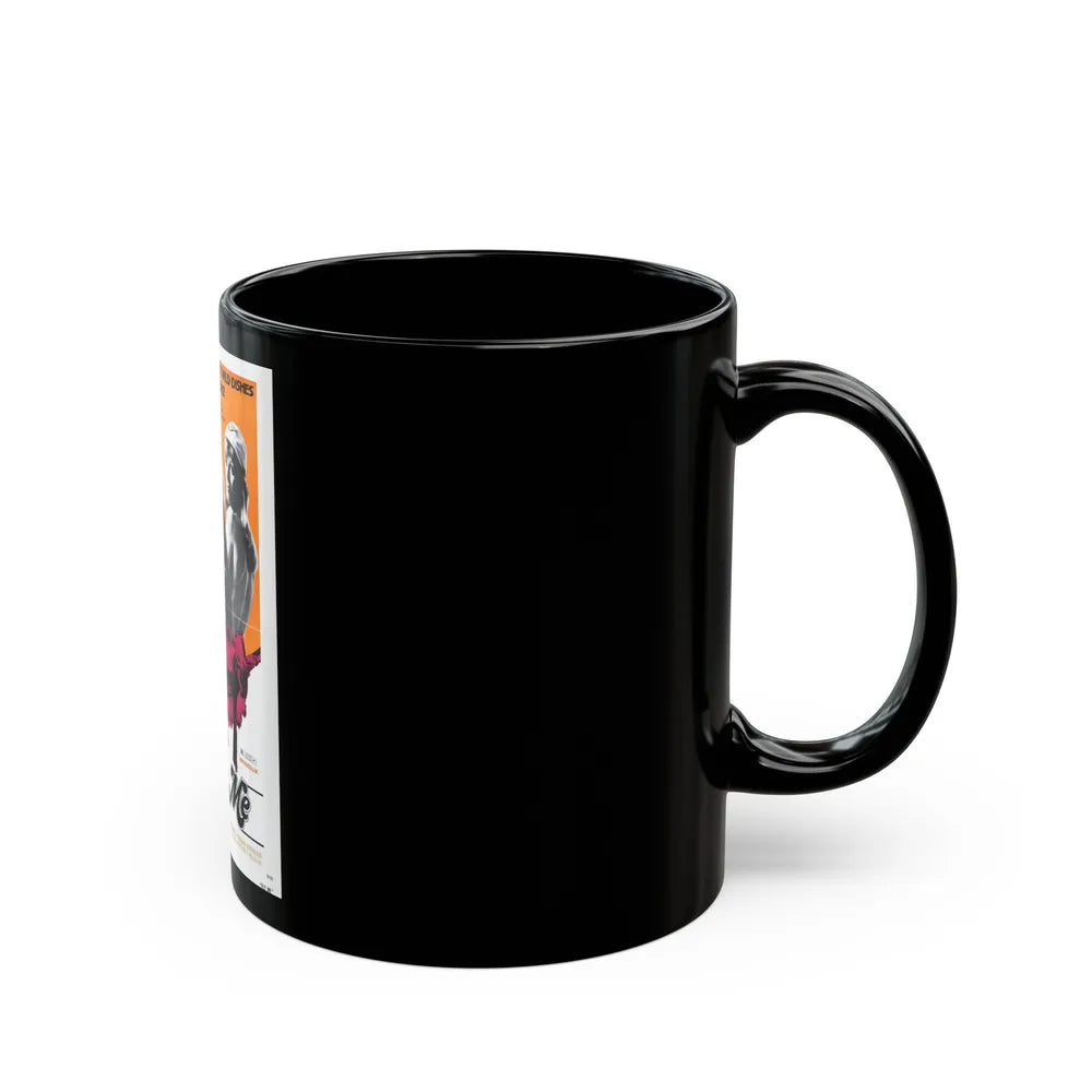 FLY ME 1973 Movie Poster - Black Coffee Mug-Go Mug Yourself