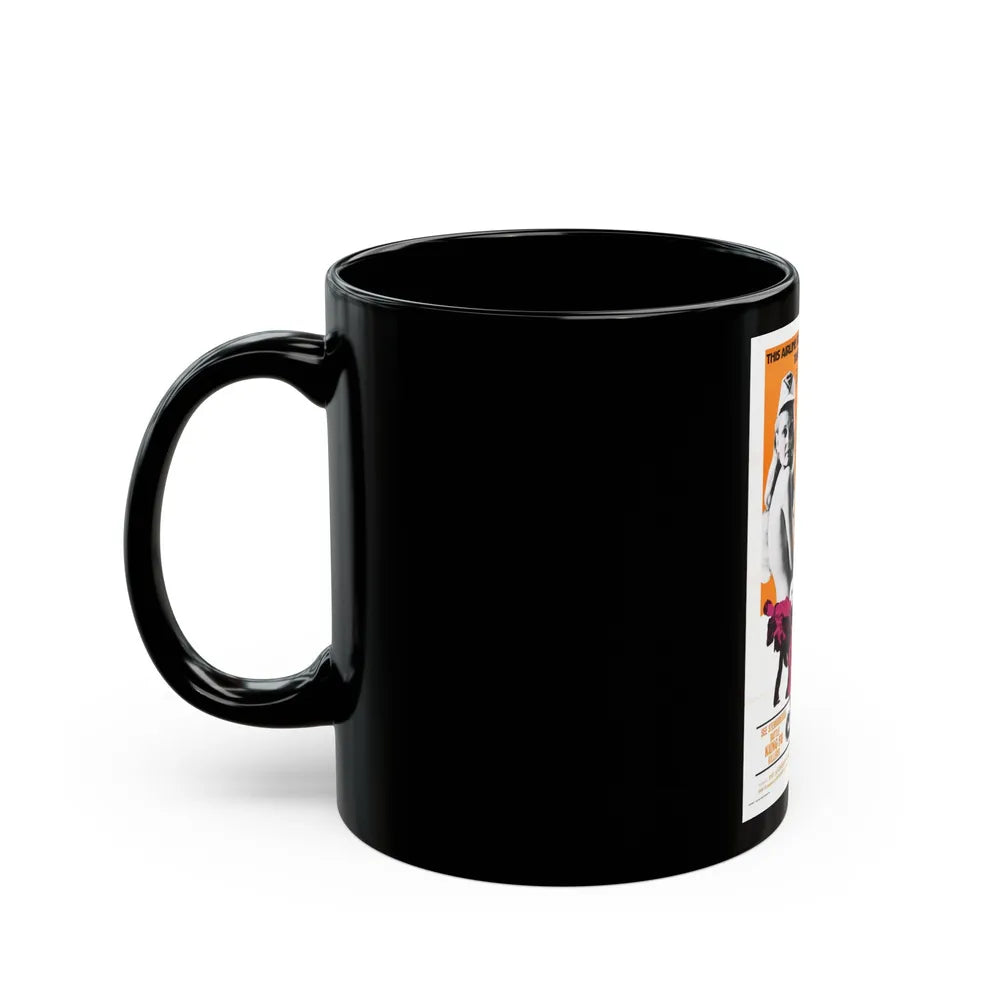 FLY ME 1973 Movie Poster - Black Coffee Mug-Go Mug Yourself