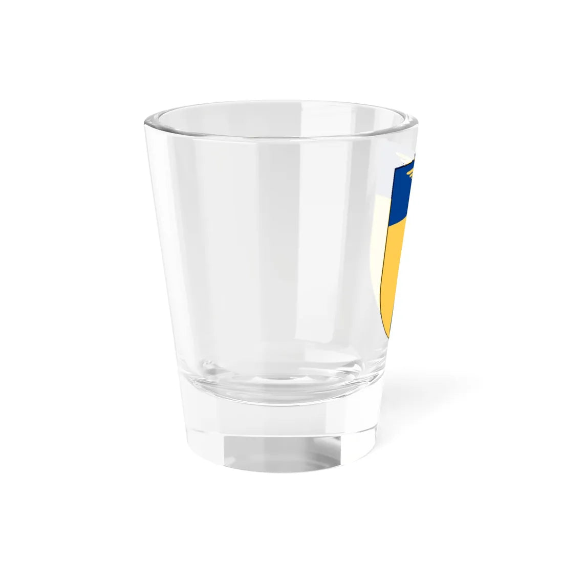 Flygvapenfrivilligas riksförbund vapen (Sweden) (Coat of Arms) Shot Glass 1.5oz - Go Mug Yourself
