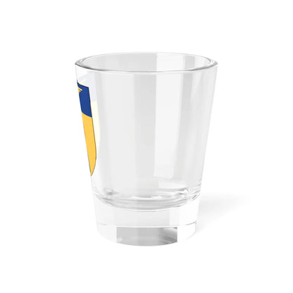 Flygvapenfrivilligas riksförbund vapen (Sweden) (Coat of Arms) Shot Glass 1.5oz - Go Mug Yourself