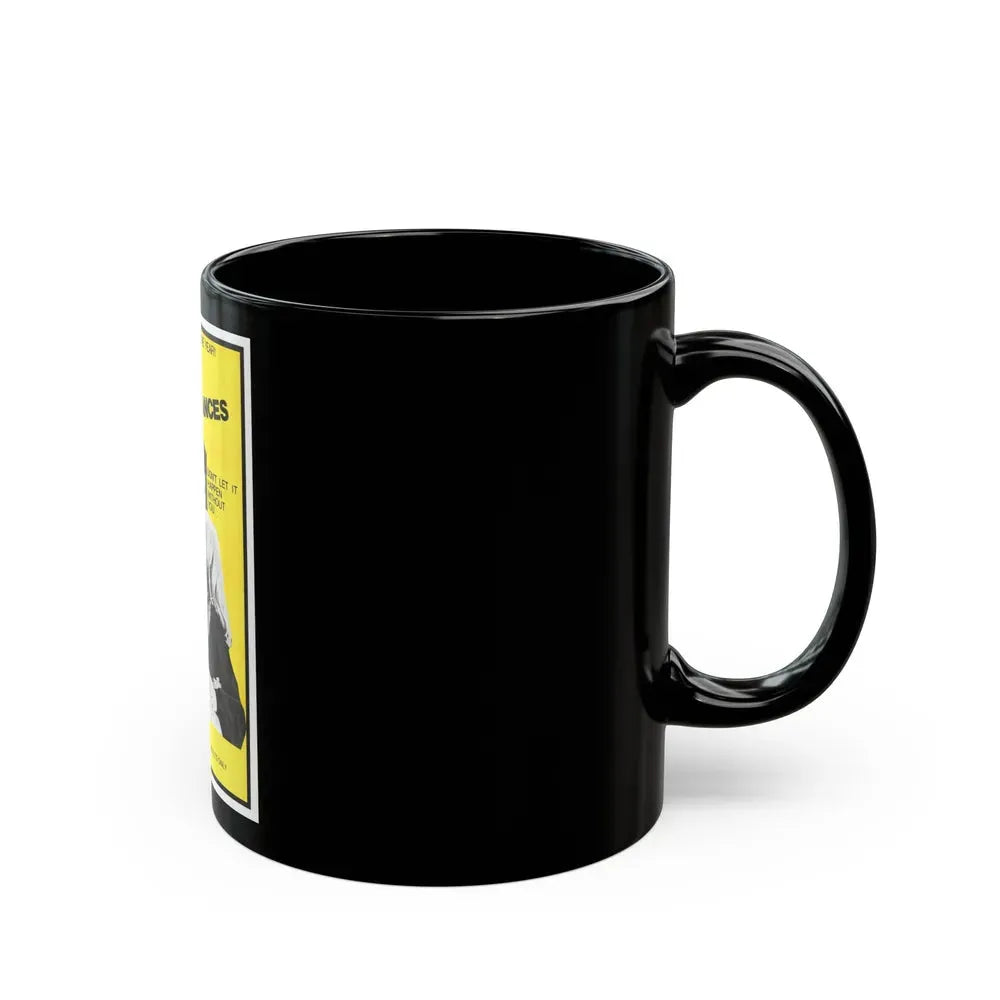 FLYING ACQUAINTENCES 1973 Movie Poster - Black Coffee Mug - Go Mug Yourself