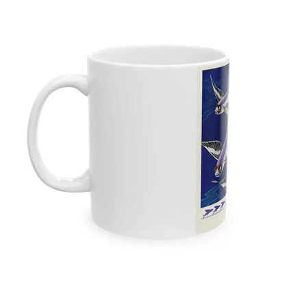 Flying Fish Fueled By Lead Additives, 1931 - White Coffee Mug - Go Mug Yourself