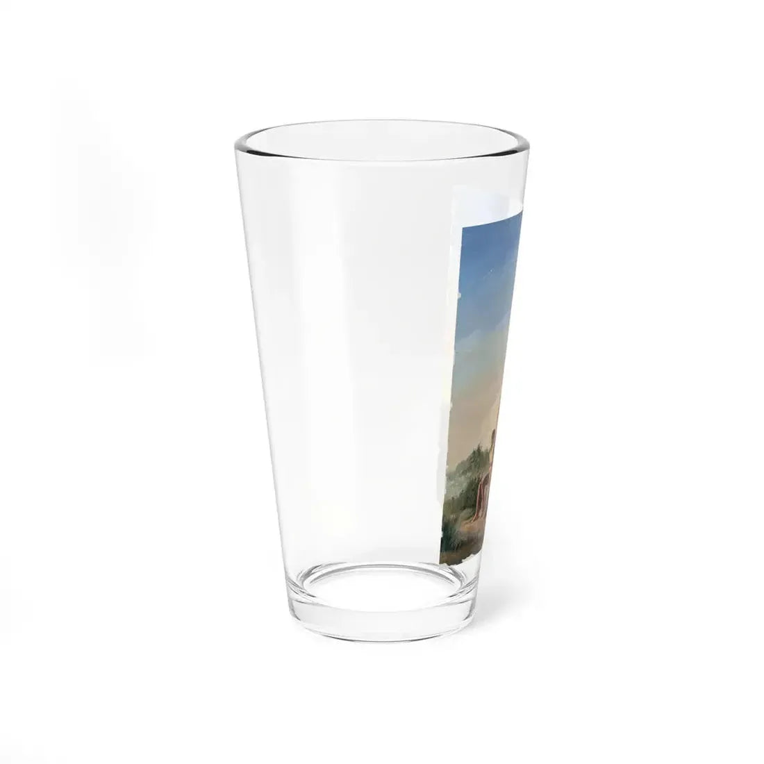 FMA - Men's Adventure Book Cover (c. 1970s) - Pint Glass 16oz - Go Mug Yourself