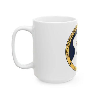 FMNOC Monterey Stennis Fleet Numerical Meteorology and Oceanography Center (U.S. Navy) White Coffee Mug-Go Mug Yourself