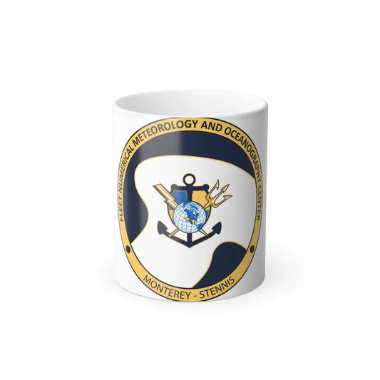 FMNOC Monterey Stennis Fleet Numerical Meteorology and Oceanography Center (U.S. Navy) Color Changing Mug 11oz Default Title 11oz - Go Mug Yourself