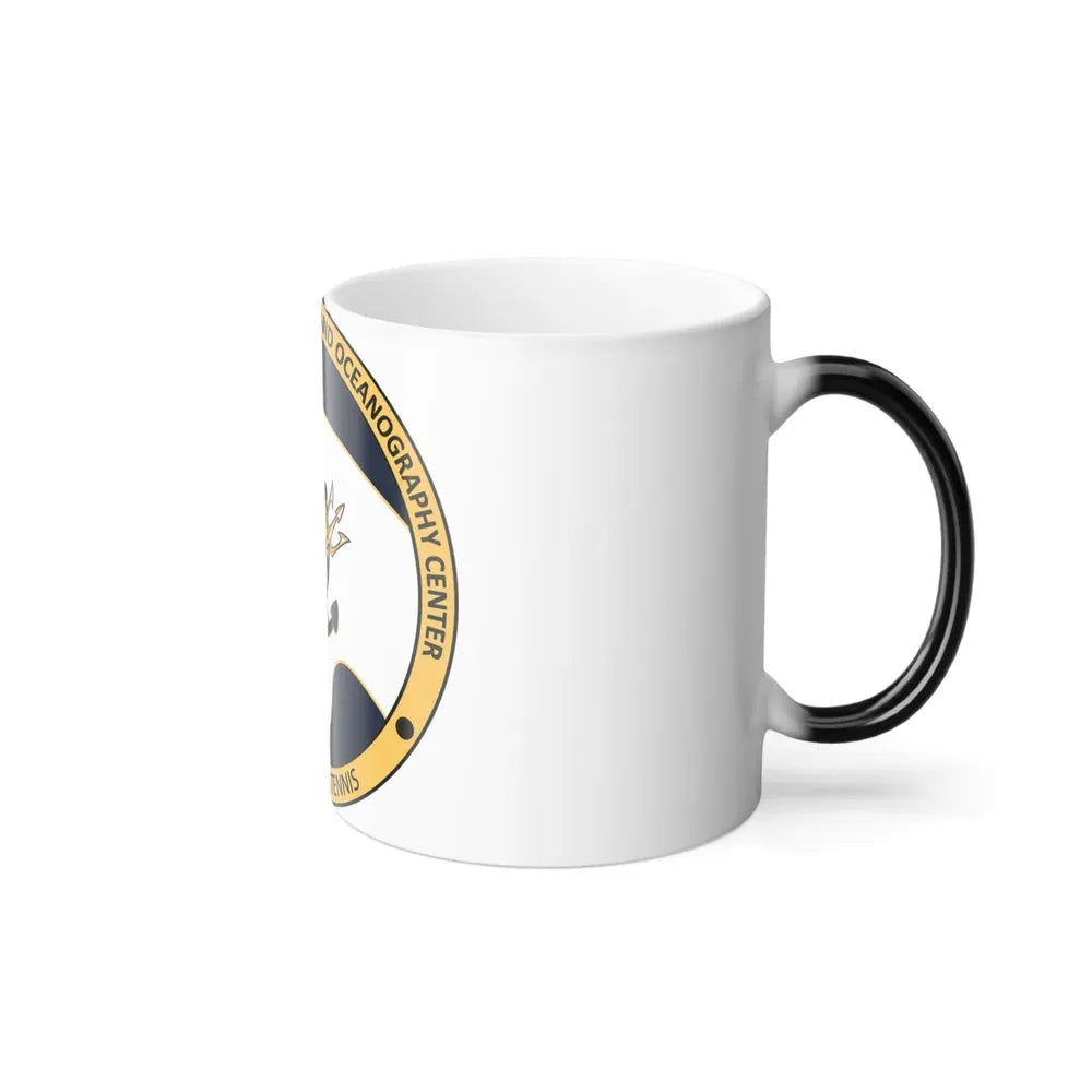 FMNOC Monterey Stennis Fleet Numerical Meteorology and Oceanography Center (U.S. Navy) Color Changing Mug 11oz - Go Mug Yourself