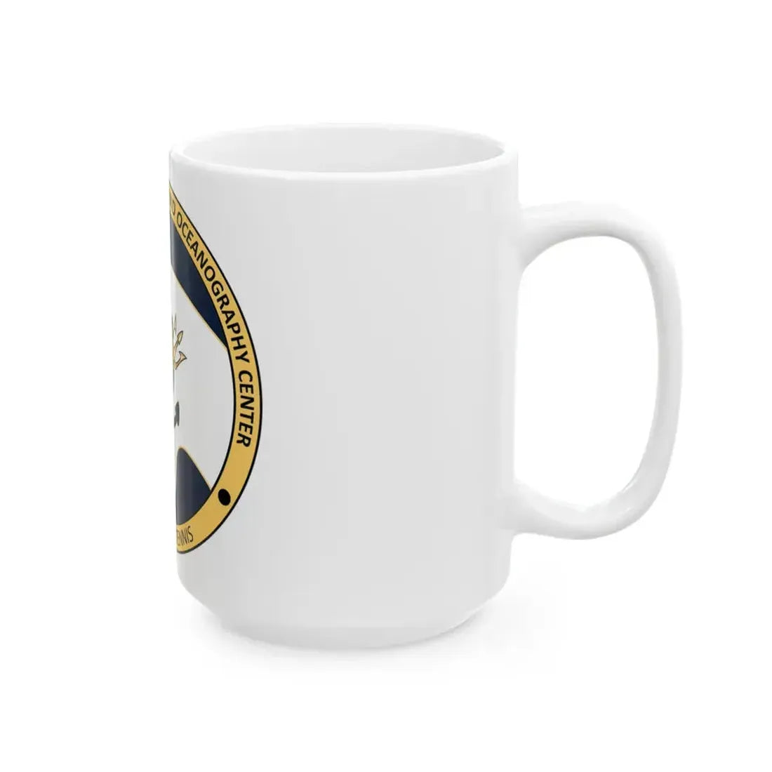 FMNOC Monterey Stennis Fleet Numerical Meteorology and Oceanography Center (U.S. Navy) White Coffee Mug - Go Mug Yourself