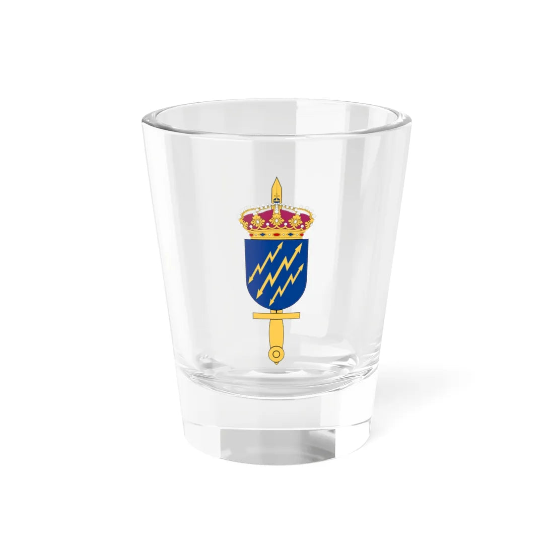 FMTIS vapen (Sweden) (Coat of Arms) Shot Glass 1.5oz 1.5oz - Go Mug Yourself