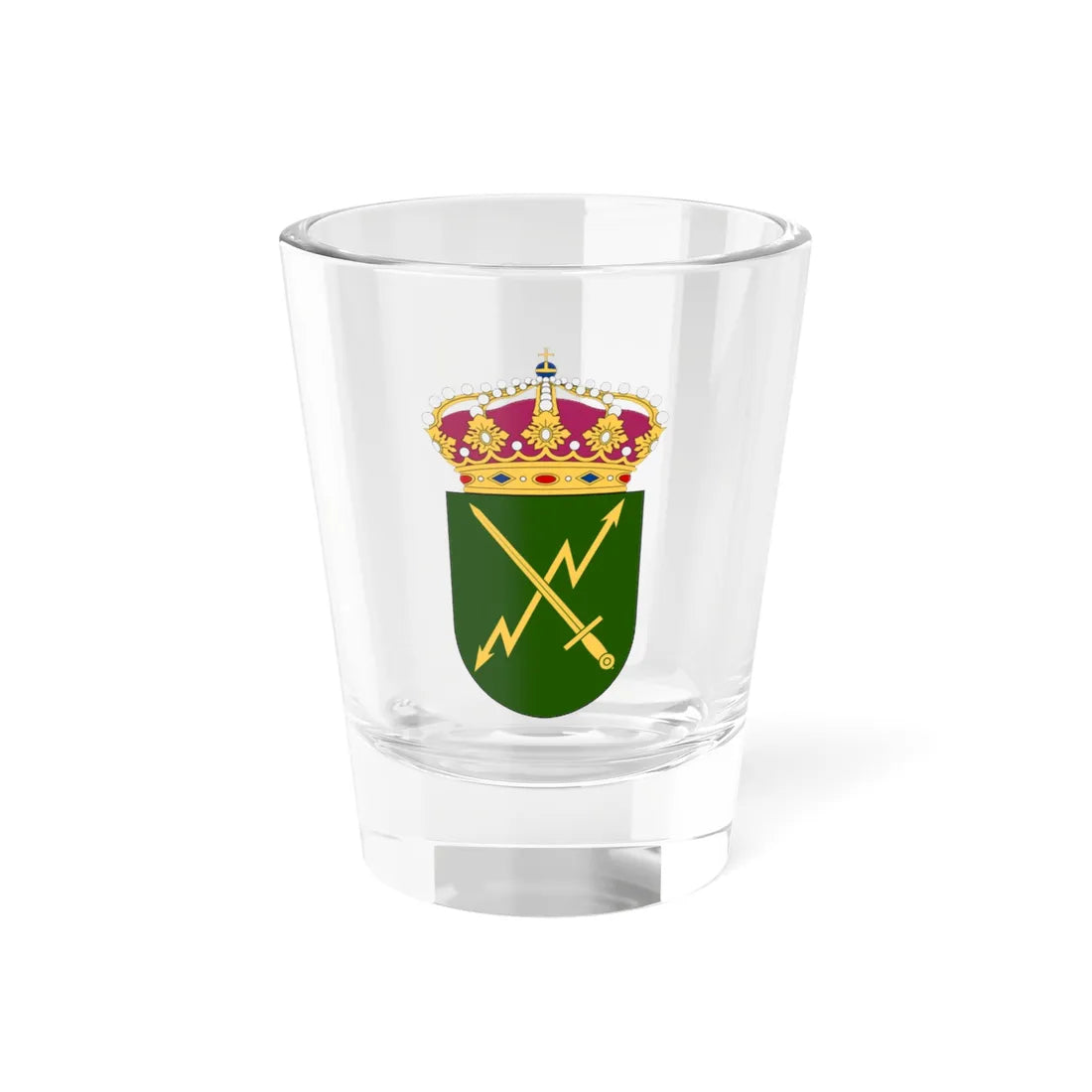 FMTM vapen (Sweden) (Coat of Arms) Shot Glass 1.5oz 1.5oz - Go Mug Yourself
