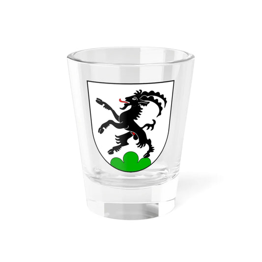 Fünf Dörfer Kreis wappen (Switzerland) (Coat of Arms) Shot Glass 1.5oz 1.5oz - Go Mug Yourself