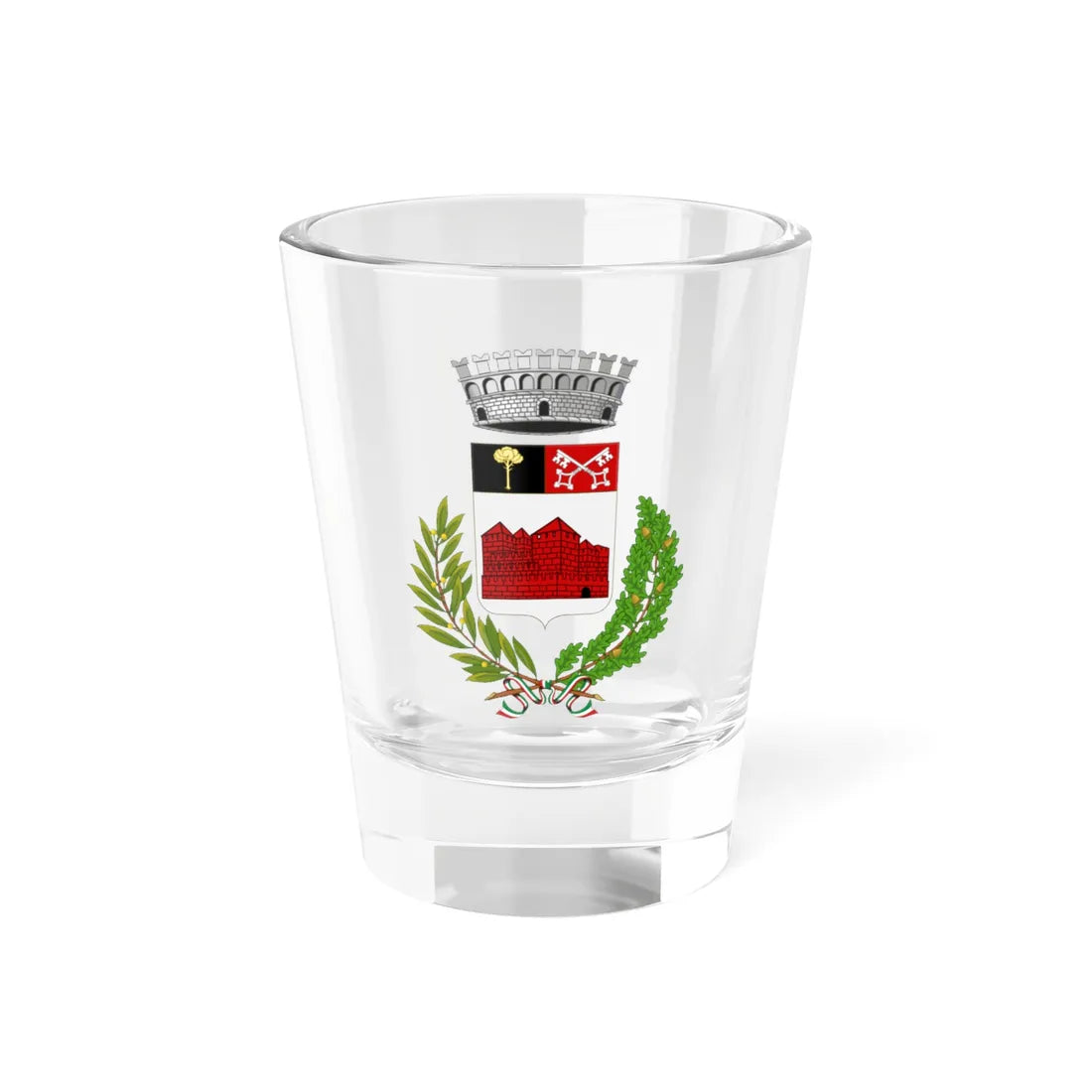 Fénis-Stemma (Italy) (Coat of Arms) Shot Glass 1.5oz 1.5oz - Go Mug Yourself