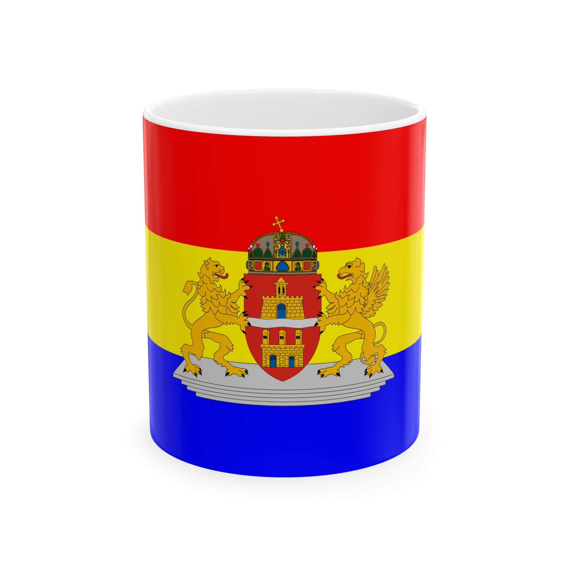 FO Budapest (Hungary) White Coffee Mug-11oz-Go Mug Yourself