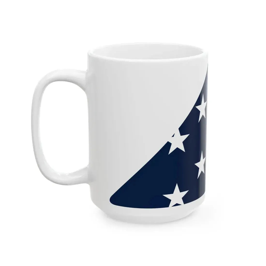 Folded U.S. Flag (United States) White Coffee Mug - Go Mug Yourself