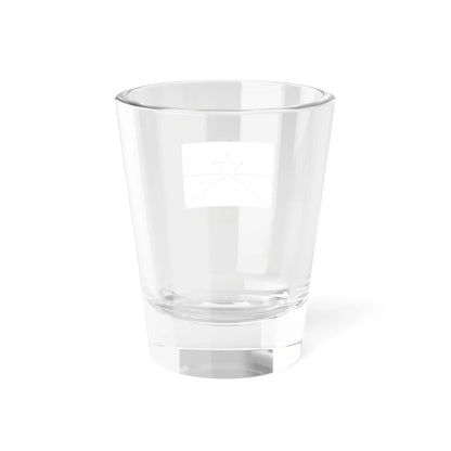Folha de construcao da bandeira de Rondonia (Brazil) Shot Glass 1.5oz - Go Mug Yourself