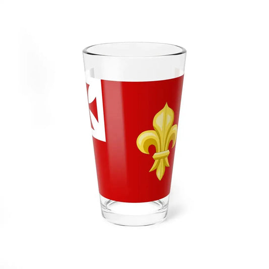 Foligno-Bandiera (Italy) Pint Glass 16oz 16oz - Go Mug Yourself