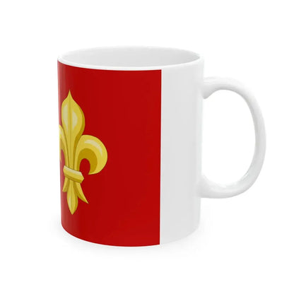 Foligno-Bandiera (Italy) White Coffee Mug - Go Mug Yourself