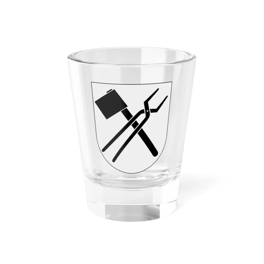Folkärna vapen (Sweden) (Coat of Arms) Shot Glass 1.5oz 1.5oz - Go Mug Yourself