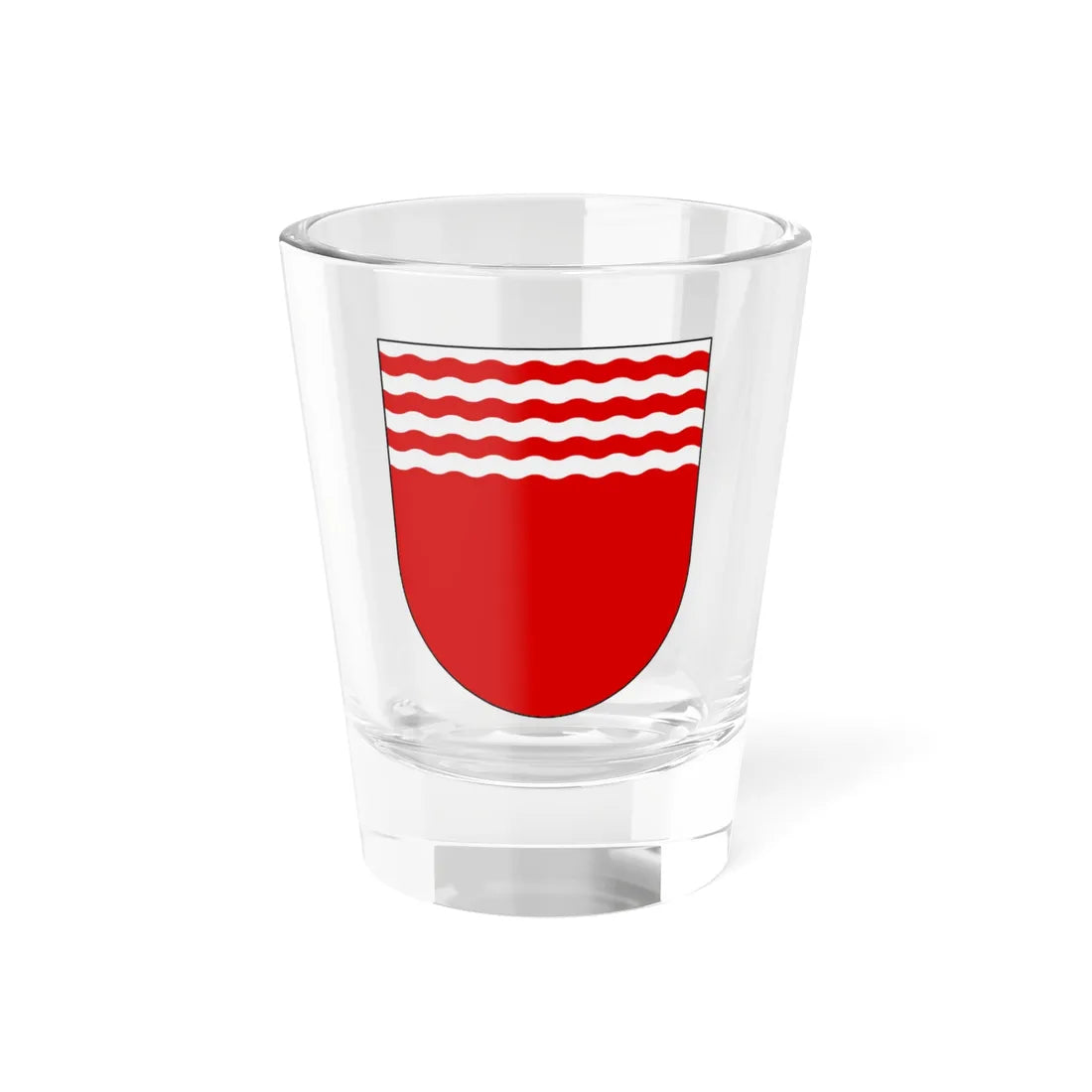 Folkuniversitetet vapen (Sweden) (Coat of Arms) Shot Glass 1.5oz 1.5oz - Go Mug Yourself