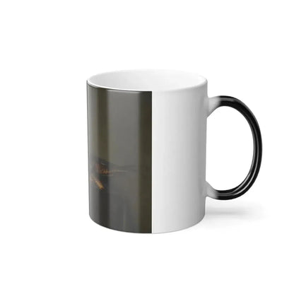Follower of Maerten Boelema de Stomme (1611- after 1644) Still Life with Jan Steen Jug and other Vessels-0 - Color Changing Mug 11oz - Go Mug Yourself