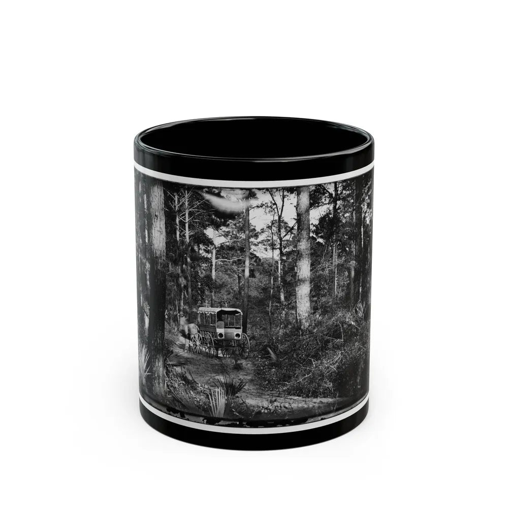 Folly Island, South Carolina (U.S. Civil War) Black Coffee Mug-11oz-Go Mug Yourself