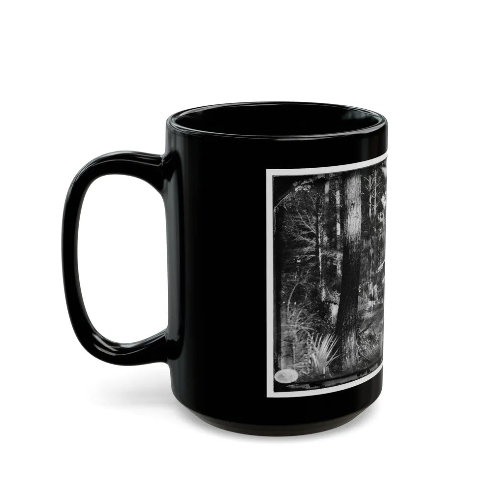 Folly Island, South Carolina (U.S. Civil War) Black Coffee Mug-Go Mug Yourself