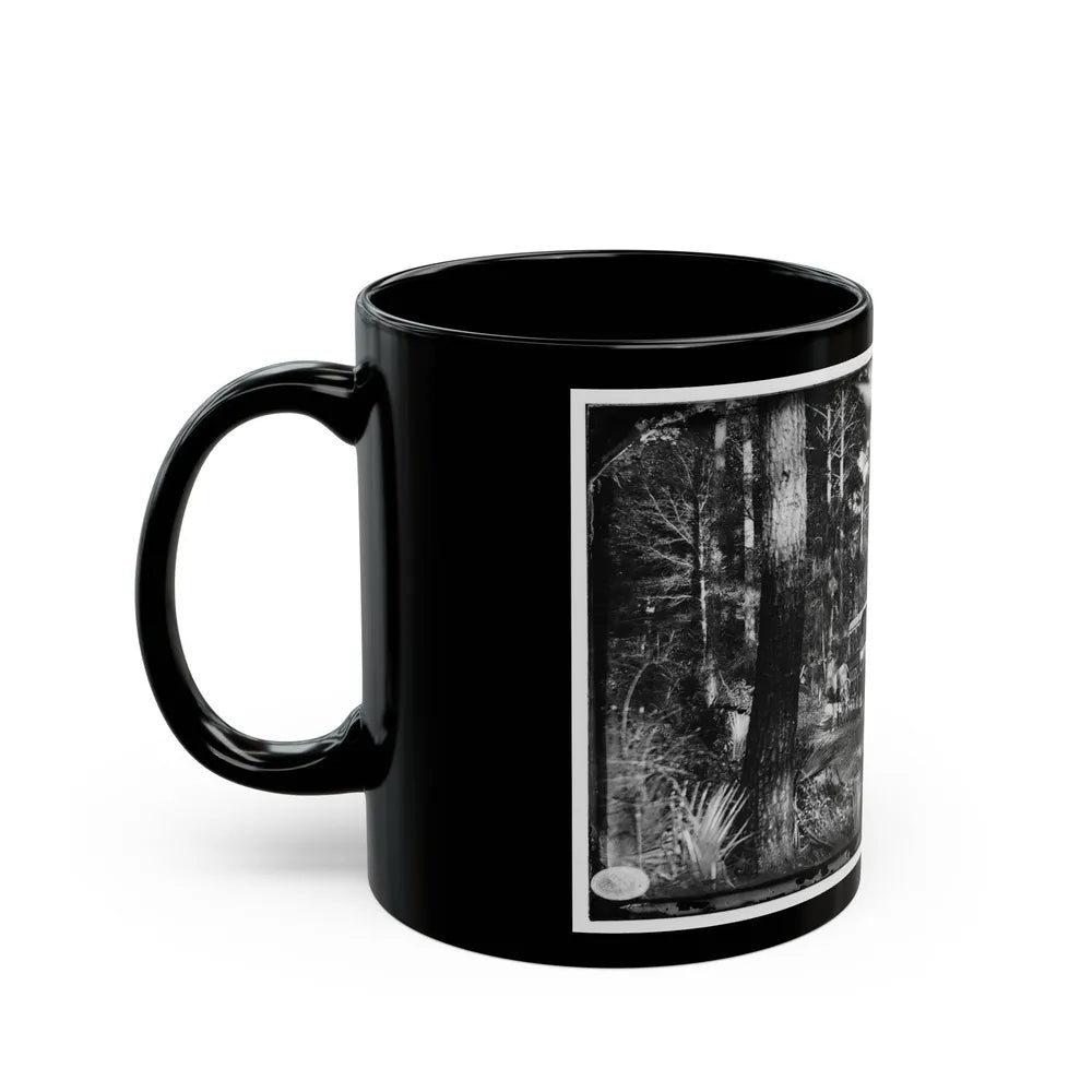 Folly Island, South Carolina (U.S. Civil War) Black Coffee Mug-Go Mug Yourself