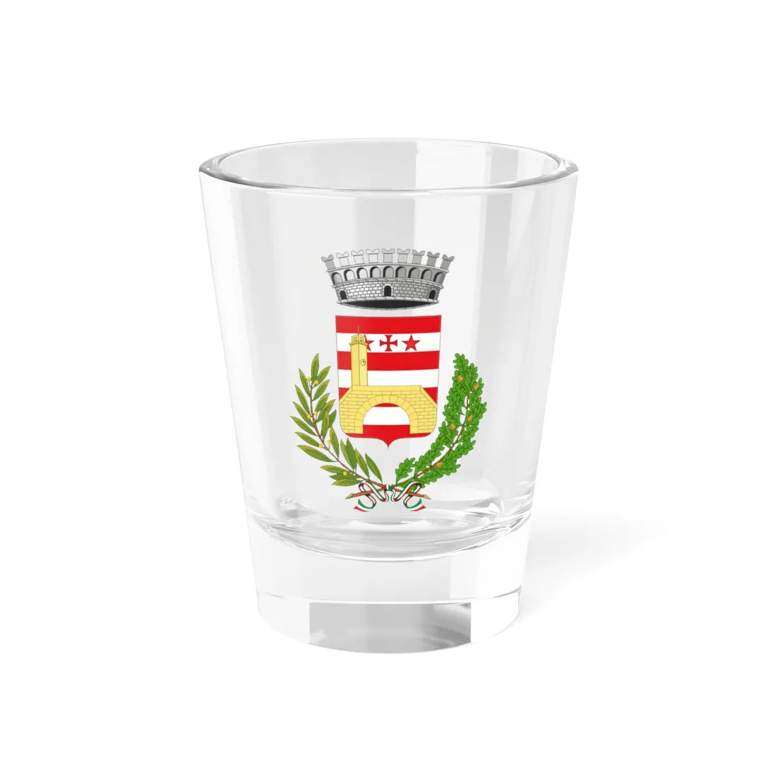 Fontainemore-Stemma (Italy) (Coat of Arms) Shot Glass 1.5oz 1.5oz - Go Mug Yourself
