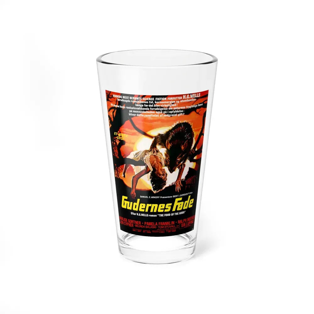 FOOD OF THE GODS (DANISH) 1976 Movie Poster - Pint Glass 16oz 16oz - Go Mug Yourself