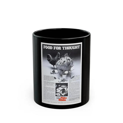 FOOD OF THE GODS (TEASER) 1976 Movie Poster - Black Coffee Mug 11oz - Go Mug Yourself