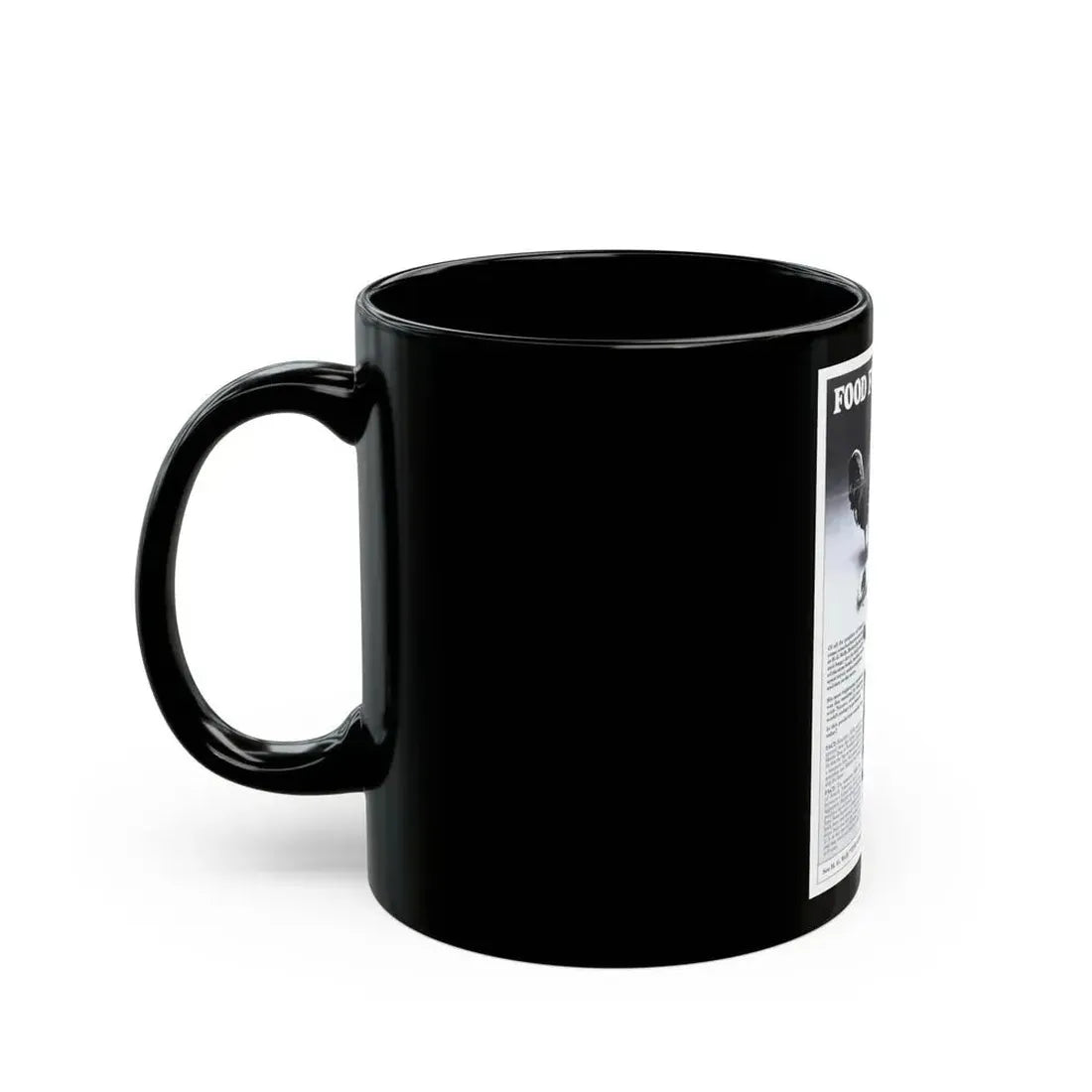 FOOD OF THE GODS (TEASER) 1976 Movie Poster - Black Coffee Mug - Go Mug Yourself