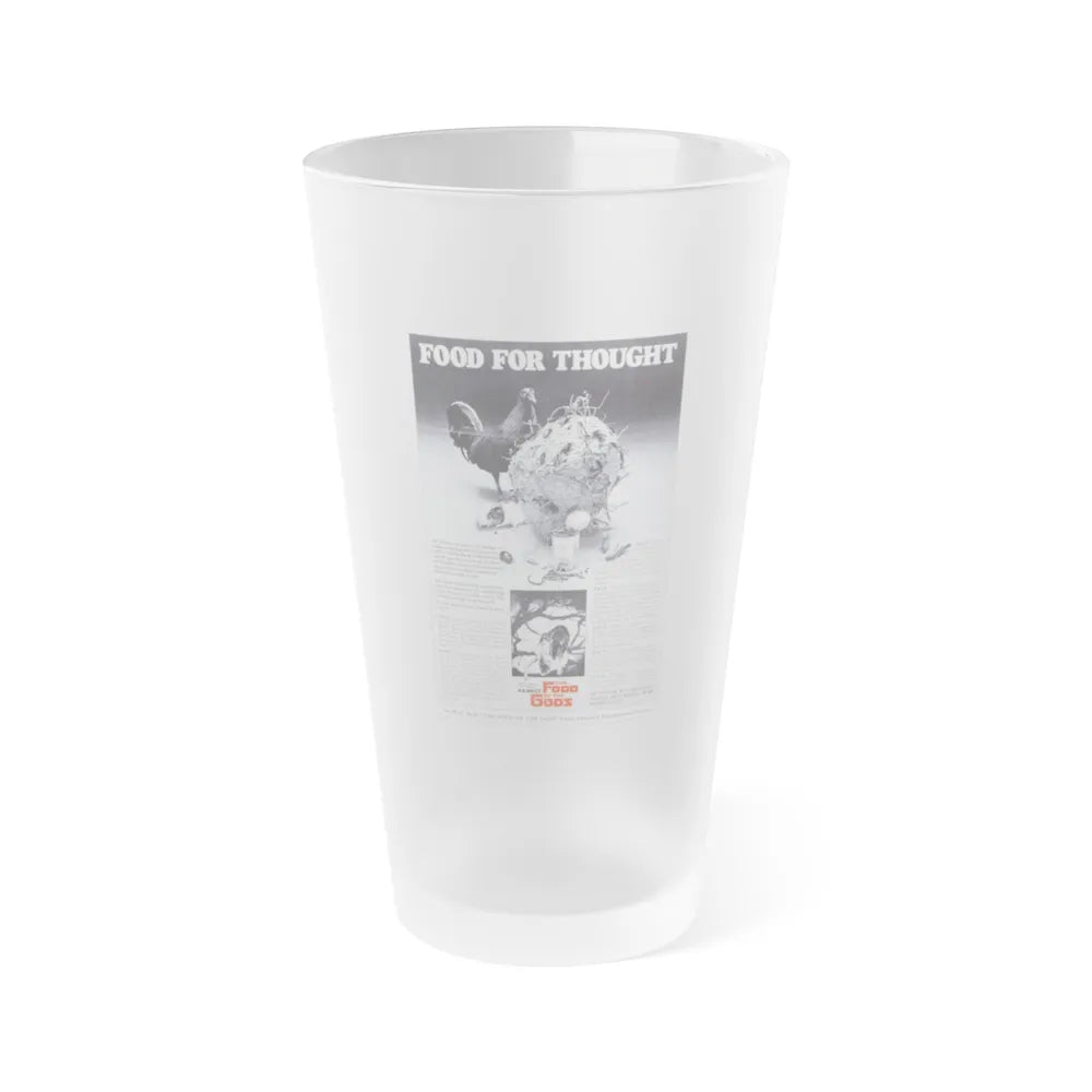 FOOD OF THE GODS (TEASER) 1976 Movie Poster - Frosted Pint Glass 16oz-16oz-Frosted-Go Mug Yourself