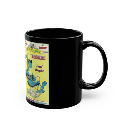 FOOFUR LEGAL BEAGLES (VHS COVER) - Black Coffee Mug - Go Mug Yourself