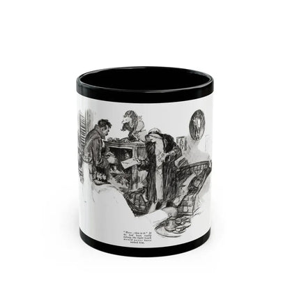 Fool Errant, Liberty magazine, June 1, 1929 - Black Coffee Mug 11oz - Go Mug Yourself