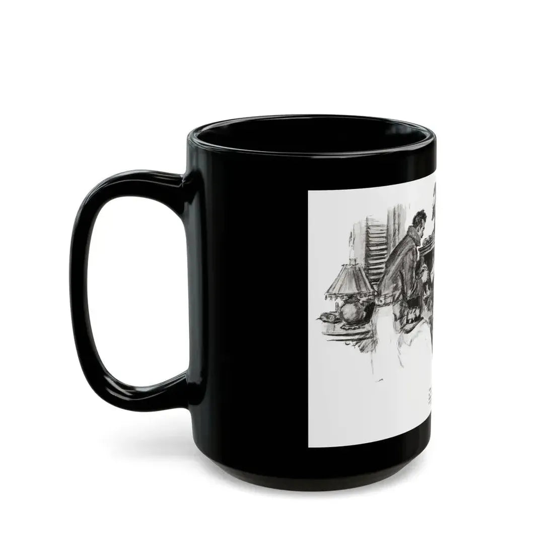 Fool Errant, Liberty magazine, June 1, 1929 - Black Coffee Mug - Go Mug Yourself