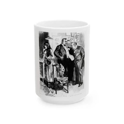Fool's Gold (1), Screenland, July 1923 - White Coffee Mug 15oz - Go Mug Yourself