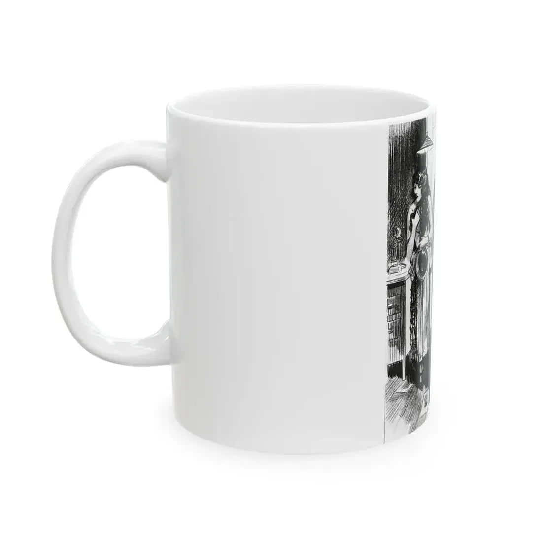 Fool's Gold (1), Screenland, July 1923 - White Coffee Mug - Go Mug Yourself