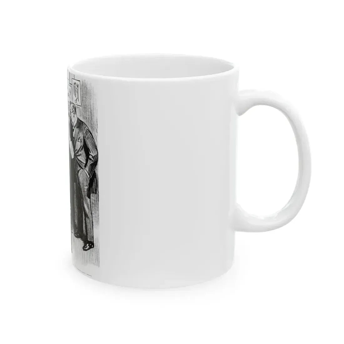 Fool's Gold (1), Screenland, July 1923 - White Coffee Mug - Go Mug Yourself