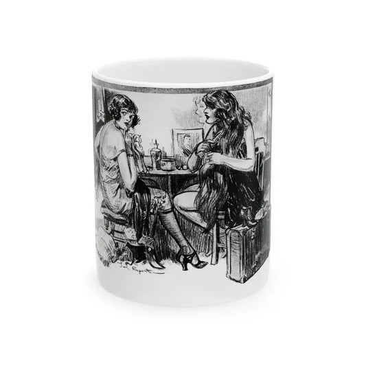 Fool's Gold (3), Screenland, August 1923 - White Coffee Mug 11oz - Go Mug Yourself